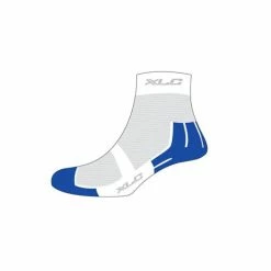 XLC Chaussette Coolmax CS C02 Blanc/bleu