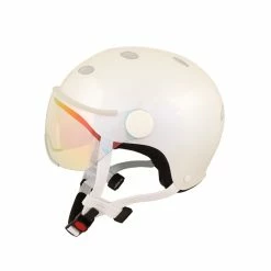 Diezz Casque City Color Visière Blanc