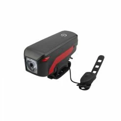 Optimiz Eclairage USB 350 LUMEN Noir Avec Sirene