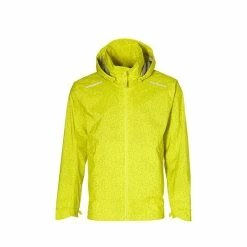 Basil Skane Veste Imperméable Homme Jaune Réfléchissant